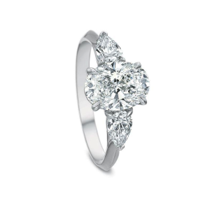 Serena Oval Engagement Ring Setting