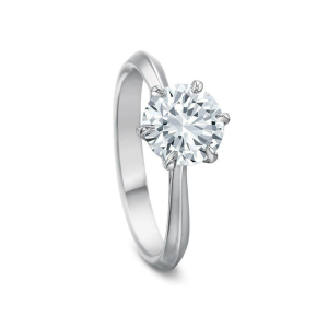 Valentina Six Prong Engagement Ring Setting