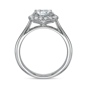 Olivia Round Halo Engagement Ring