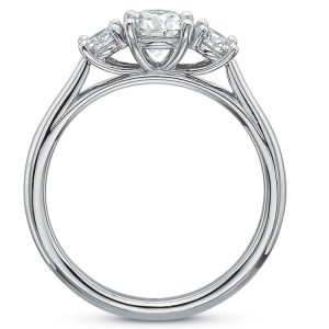 Three Stone Engagement Ring Setting